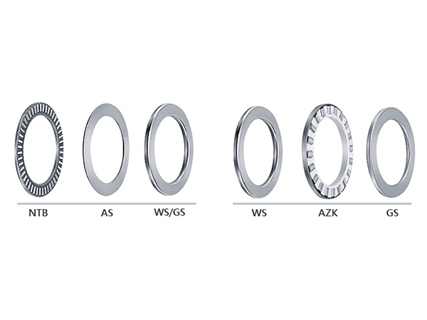 推力滾針軸承或推力圓柱滾子軸承